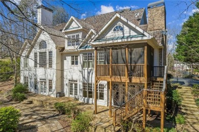 Custom-Built Lake Home w/ the only  PRIVATE SWIM PLATFORM in the on Chestatee Golf Club in Georgia - for sale on GolfHomes.com, golf home, golf lot