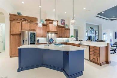 Overlooking the 18th hole of the renowned Shadow Wood Country on Shadow Wood Preserve in Florida - for sale on GolfHomes.com, golf home, golf lot