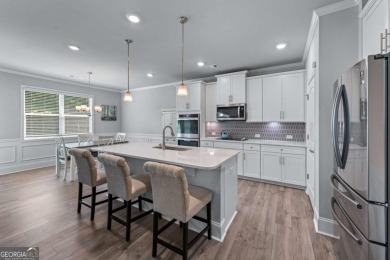 Fall in love with this like new, craftsman style home in Lake on The Highlands Course at Lake Arrowhead in Georgia - for sale on GolfHomes.com, golf home, golf lot