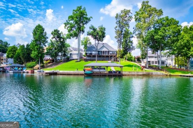 Stunning Lakefront Retreat with 225+ Feet of Shoreline  Welcome on Fairfield Plantation Golf and Country Club in Georgia - for sale on GolfHomes.com, golf home, golf lot
