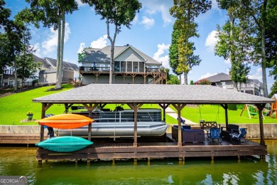 Stunning Lakefront Retreat with 225+ Feet of Shoreline  Welcome on Fairfield Plantation Golf and Country Club in Georgia - for sale on GolfHomes.com, golf home, golf lot