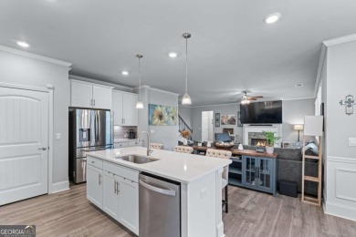 Fall in love with this like new, craftsman style home in Lake on The Highlands Course at Lake Arrowhead in Georgia - for sale on GolfHomes.com, golf home, golf lot
