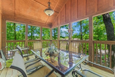 Escape to this charming 1-bedroom cabin/half-duplex nestled in on Ledgestone Country Club and Golf Course in Missouri - for sale on GolfHomes.com, golf home, golf lot