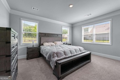 Fall in love with this like new, craftsman style home in Lake on The Highlands Course at Lake Arrowhead in Georgia - for sale on GolfHomes.com, golf home, golf lot