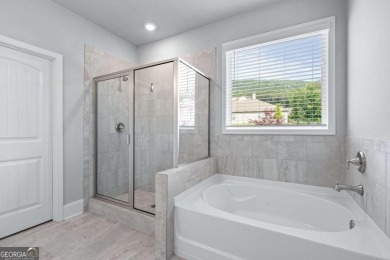 Fall in love with this like new, craftsman style home in Lake on The Highlands Course at Lake Arrowhead in Georgia - for sale on GolfHomes.com, golf home, golf lot