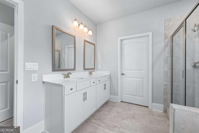 Fall in love with this like new, craftsman style home in Lake on The Highlands Course at Lake Arrowhead in Georgia - for sale on GolfHomes.com, golf home, golf lot