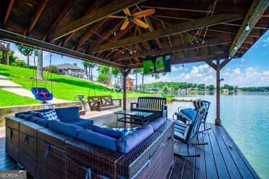 Stunning Lakefront Retreat with 225+ Feet of Shoreline  Welcome on Fairfield Plantation Golf and Country Club in Georgia - for sale on GolfHomes.com, golf home, golf lot