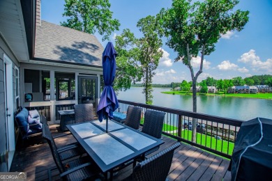 Stunning Lakefront Retreat with 225+ Feet of Shoreline  Welcome on Fairfield Plantation Golf and Country Club in Georgia - for sale on GolfHomes.com, golf home, golf lot