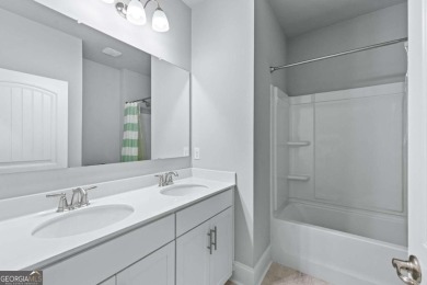 Fall in love with this like new, craftsman style home in Lake on The Highlands Course at Lake Arrowhead in Georgia - for sale on GolfHomes.com, golf home, golf lot