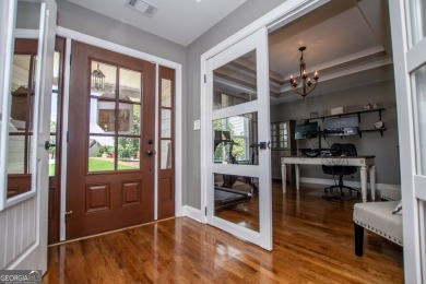 Stunning Lakefront Retreat with 225+ Feet of Shoreline  Welcome on Fairfield Plantation Golf and Country Club in Georgia - for sale on GolfHomes.com, golf home, golf lot