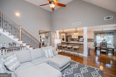 Stunning Lakefront Retreat with 225+ Feet of Shoreline  Welcome on Fairfield Plantation Golf and Country Club in Georgia - for sale on GolfHomes.com, golf home, golf lot