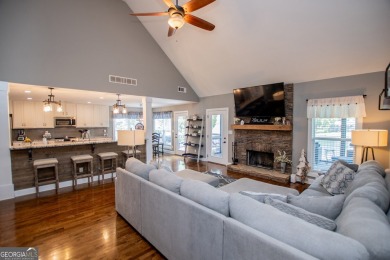 Stunning Lakefront Retreat with 225+ Feet of Shoreline  Welcome on Fairfield Plantation Golf and Country Club in Georgia - for sale on GolfHomes.com, golf home, golf lot