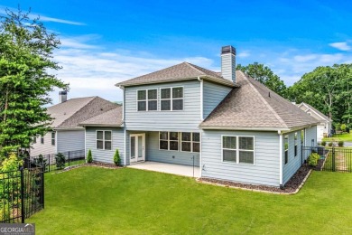 Fall in love with this like new, craftsman style home in Lake on The Highlands Course at Lake Arrowhead in Georgia - for sale on GolfHomes.com, golf home, golf lot