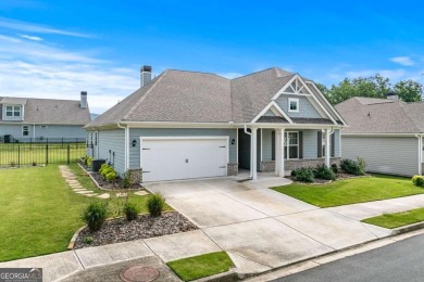 Fall in love with this like new, craftsman style home in Lake on The Highlands Course at Lake Arrowhead in Georgia - for sale on GolfHomes.com, golf home, golf lot
