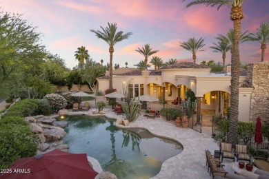 Located in the heart of Scottsdale behind private gates, this on Starfire At Scottsdale Country Club in Arizona - for sale on GolfHomes.com, golf home, golf lot