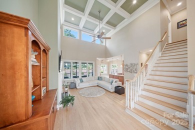 Nestled on Hole #5 at River Oaks Fairways, this stunning on River Oaks Country Club in North Carolina - for sale on GolfHomes.com, golf home, golf lot