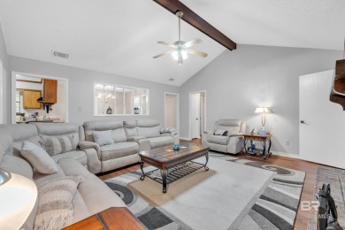 Welcome home to this charming single story 4 bedroom 2 bathroom on Lake Forest Yacht and Country Club in Alabama - for sale on GolfHomes.com, golf home, golf lot
