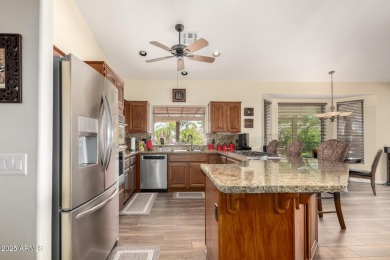 BEAUTIFUL CUSTOM HERMOSA w/ AMAZING VIEWS in the ADULT COMMUNITY on Oakwood Golf Club  in Arizona - for sale on GolfHomes.com, golf home, golf lot