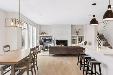 Experience modern luxury in this stunning custom-built Gonyea on Rush Creek Golf Club in Minnesota - for sale on GolfHomes.com, golf home, golf lot