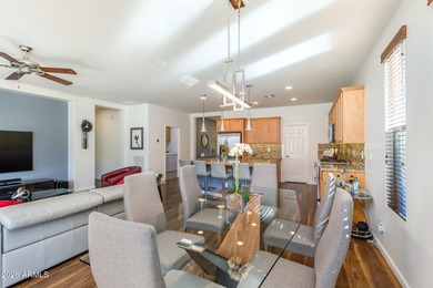 Welcome home to this Juniper model in the Sundance neighborhood on Wickenburg Ranch Golf Course in Arizona - for sale on GolfHomes.com, golf home, golf lot