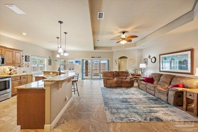 Welcome to the newest custom brick patio home built in Oak on Tiger Point Golf and Country Club in Florida - for sale on GolfHomes.com, golf home, golf lot