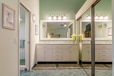 Enjoy the expansive 180 degrees east and south facing views over on Woodhaven Country Club in California - for sale on GolfHomes.com, golf home, golf lot