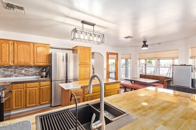 Amazing Pool Home right on the Golf Course!! Fresh Exterior on Arizona City Golf Club in Arizona - for sale on GolfHomes.com, golf home, golf lot