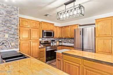 Amazing Pool Home right on the Golf Course!! Fresh Exterior on Arizona City Golf Club in Arizona - for sale on GolfHomes.com, golf home, golf lot