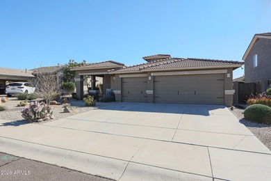 This beautifully maintained 3-bedroom, 2-bath home with a on Estrella Mountain Ranch Golf Course in Arizona - for sale on GolfHomes.com, golf home, golf lot