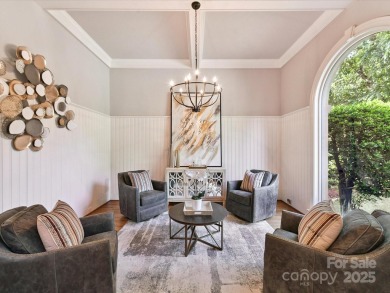 Discover the epitome of luxury living in this stunning executive on Ballantyne Resort and Country Club in North Carolina - for sale on GolfHomes.com, golf home, golf lot