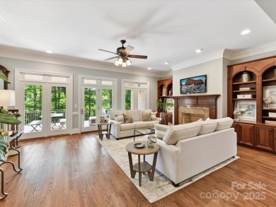 Discover the epitome of luxury living in this stunning executive on Ballantyne Resort and Country Club in North Carolina - for sale on GolfHomes.com, golf home, golf lot