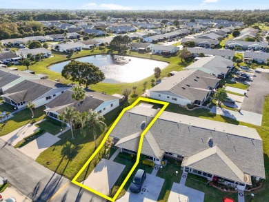 Delightful one level townhouse with step saving kitchen and 2 on Cypress Lakes Golf Course - West Palm Beach in Florida - for sale on GolfHomes.com, golf home, golf lot