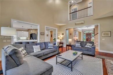 Gorgeous Lowcountry home on the 7th hole of the Signature Jack on Colleton River Plantation Club in South Carolina - for sale on GolfHomes.com, golf home, golf lot