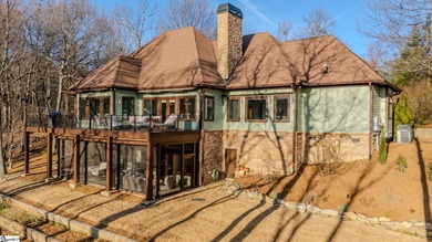 From the first step inside, this 3,334 SF home reveals itself as on The Cliffs at Glassy Golf and Country Club in South Carolina - for sale on GolfHomes.com, golf home, golf lot