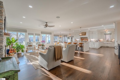 From the first step inside, this 3,334 SF home reveals itself as on The Cliffs at Glassy Golf and Country Club in South Carolina - for sale on GolfHomes.com, golf home, golf lot