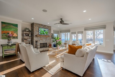 From the first step inside, this 3,334 SF home reveals itself as on The Cliffs at Glassy Golf and Country Club in South Carolina - for sale on GolfHomes.com, golf home, golf lot