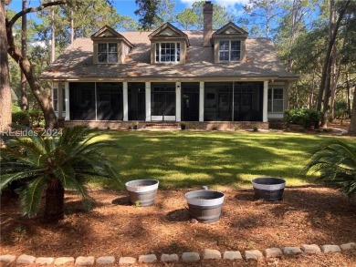 Gorgeous Lowcountry home on the 7th hole of the Signature Jack on Colleton River Plantation Club in South Carolina - for sale on GolfHomes.com, golf home, golf lot