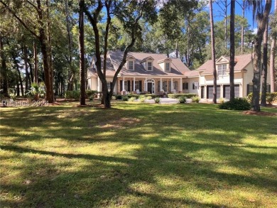 Gorgeous Lowcountry home on the 7th hole of the Signature Jack on Colleton River Plantation Club in South Carolina - for sale on GolfHomes.com, golf home, golf lot