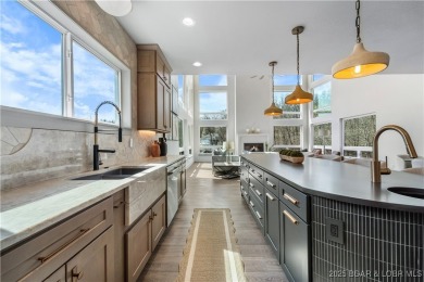 This stunning 5,500 sq ft home offers an exceptional blend of on The Club At Porto Cima in Missouri - for sale on GolfHomes.com, golf home, golf lot