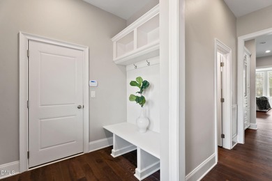 From holiday dinners to movie nights, this home was made for on Hasentree Club in North Carolina - for sale on GolfHomes.com, golf home, golf lot