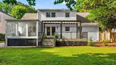 Beautifully updated Irving Park Cape where timeless charm meets on Greensboro Country Club in North Carolina - for sale on GolfHomes.com, golf home, golf lot
