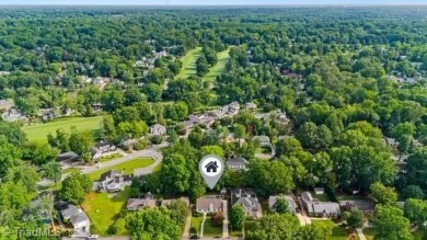 Beautifully updated Irving Park Cape where timeless charm meets on Greensboro Country Club in North Carolina - for sale on GolfHomes.com, golf home, golf lot