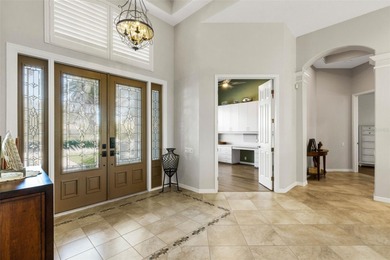 Schedule a private showing to tour this 4-bedroom, 4-bath pool on Laurel Oak Country Club in Florida - for sale on GolfHomes.com, golf home, golf lot