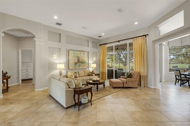 Schedule a private showing to tour this 4-bedroom, 4-bath pool on Laurel Oak Country Club in Florida - for sale on GolfHomes.com, golf home, golf lot