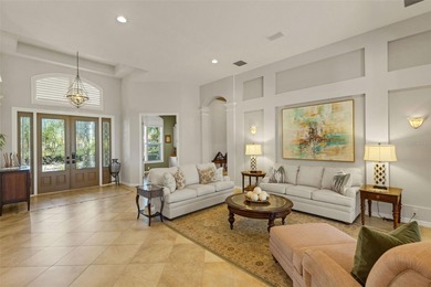 Schedule a private showing to tour this 4-bedroom, 4-bath pool on Laurel Oak Country Club in Florida - for sale on GolfHomes.com, golf home, golf lot