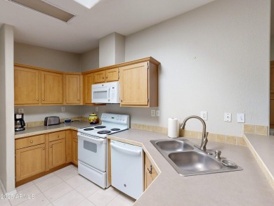 This cozy 2B/2B home Is located In the Golf Course community Of on Pueblo Golf Course in Arizona - for sale on GolfHomes.com, golf home, golf lot