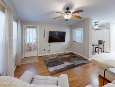 This cozy 2B/2B home Is located In the Golf Course community Of on Pueblo Golf Course in Arizona - for sale on GolfHomes.com, golf home, golf lot