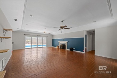 One of the few homes in Lake Forest with a private pool! Located on Lake Forest Yacht and Country Club in Alabama - for sale on GolfHomes.com, golf home, golf lot