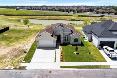 This beautiful 4-bedroom, 2.5-bath home offers a stunning lake on Los Lagos Golf Club in Texas - for sale on GolfHomes.com, golf home, golf lot