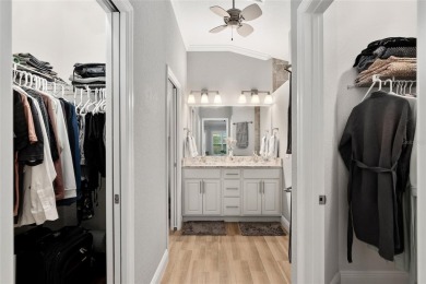 This stunning Flamingo Model home, built in 2021 is situated in on Miona Lake Golf Club in Florida - for sale on GolfHomes.com, golf home, golf lot